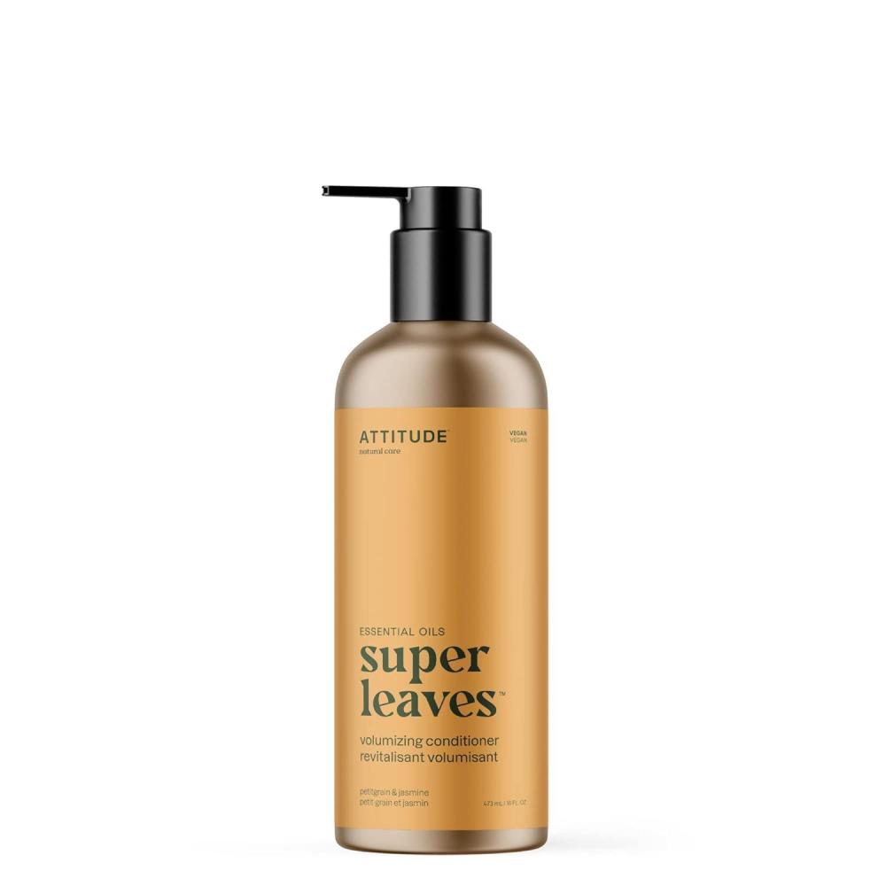 image:imageATTITUDE Conditioner with Essential Oils Vegan amp PlantBased Aluminum Bottle 16 Fl OzPetitgrain Jasmine