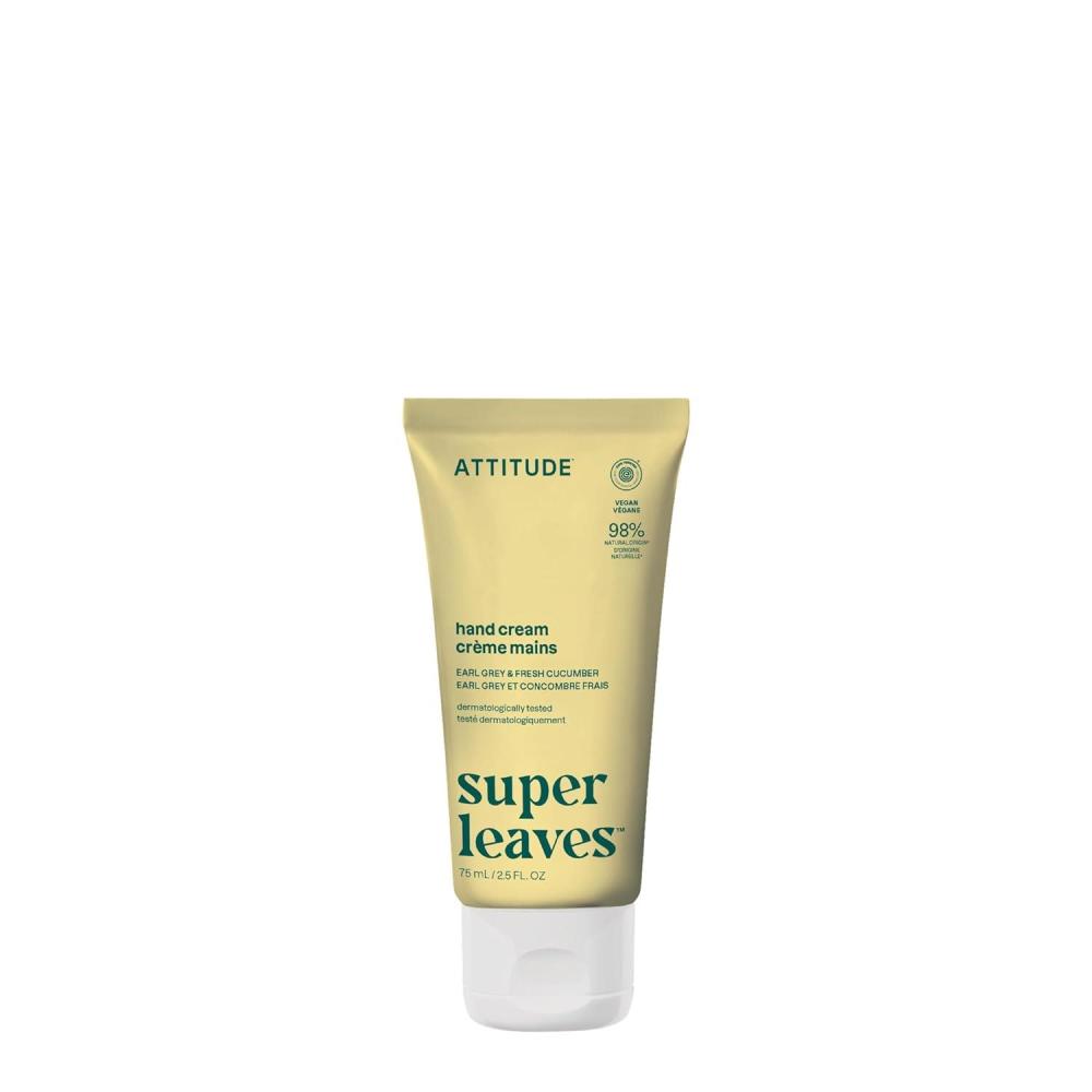 image:imageATTITUDE Hand Cream EWG Verified Plant and MineralBased Vegan Personal Care Products Earl Grey amp Fresh Cucumber Scent 25 Fl OzEarl Grey  Fresh Cucumber
