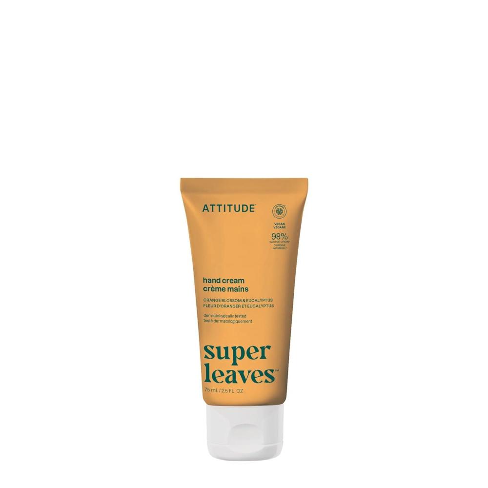 image:imageATTITUDE Hand Cream EWG Verified Plant and MineralBased Vegan Personal Care Products Earl Grey amp Fresh Cucumber Scent 25 Fl OzOrange Blossom  Eucalyptus