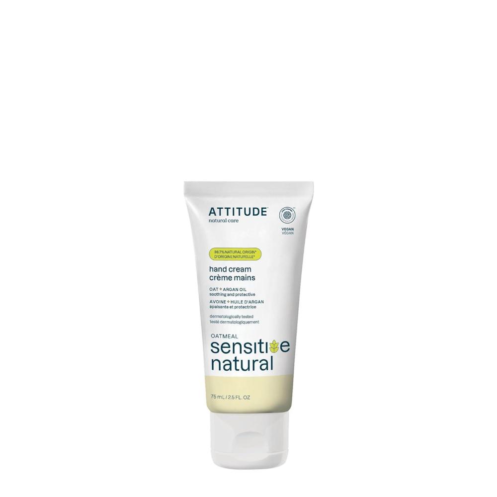 image:imageATTITUDE Hand Cream for Sensitive Skin with Oat EWG Verified Dermatologically Tested Vegan Chamomile 25 Fl OzArgan Oil