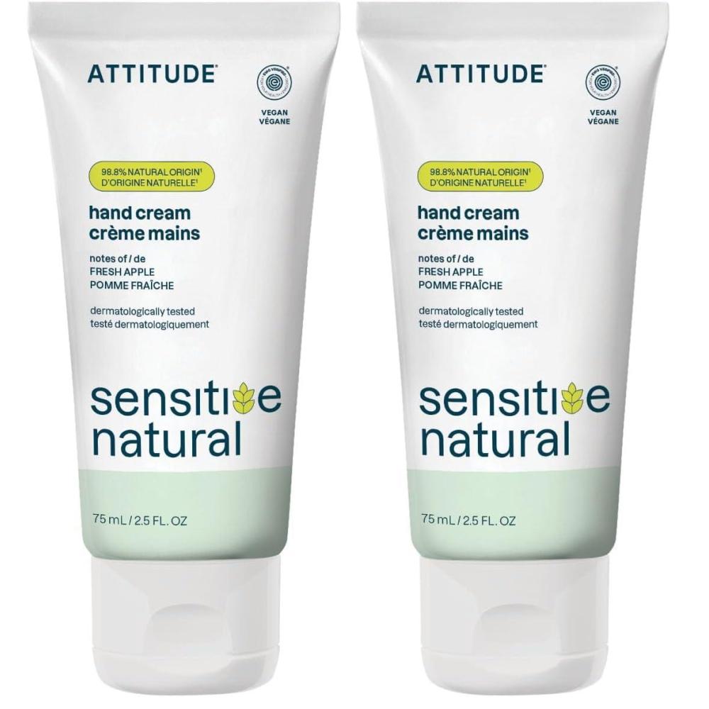 image:imageATTITUDE Hand Cream for Sensitive Skin with Oat EWG Verified Dermatologically Tested Vegan Chamomile 25 Fl OzAvocado Oil