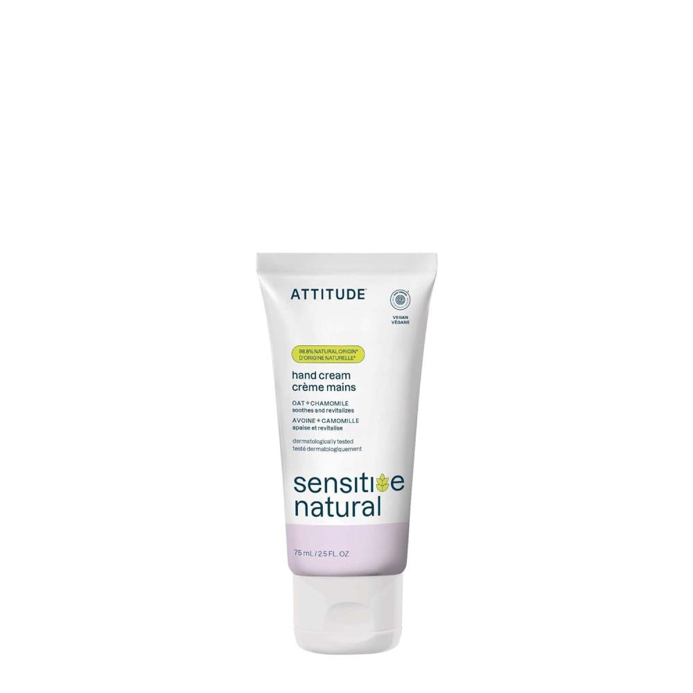 image:imageATTITUDE Hand Cream for Sensitive Skin with Oat EWG Verified Dermatologically Tested Vegan Chamomile 25 Fl OzChamomile