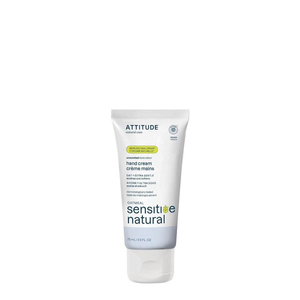 image:imageATTITUDE Hand Cream for Sensitive Skin with Oat EWG Verified Dermatologically Tested Vegan Chamomile 25 Fl OzUnscented