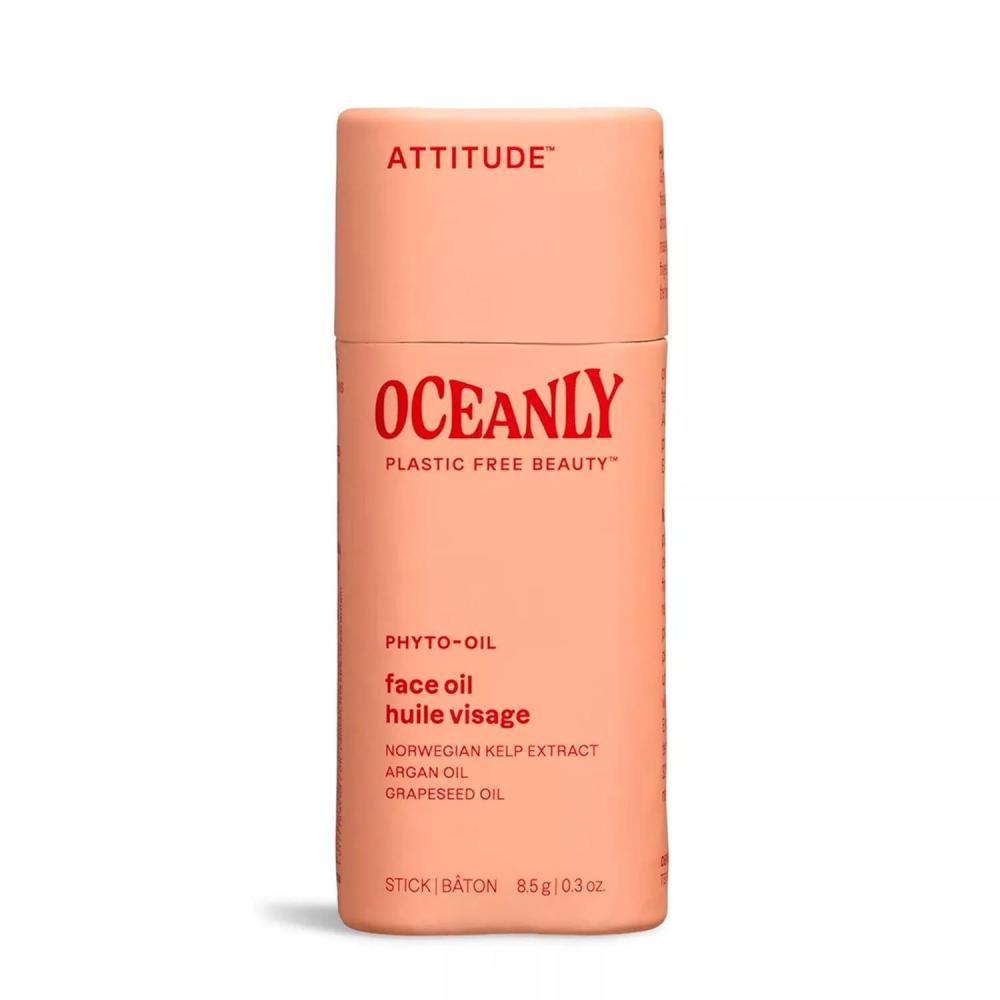 image:imageATTITUDE Oceanly Face Oil Stick EWG Verified Plasticfree Plant and MineralBased Ingredients Vegan and Crueltyfree Beauty Products PHYTO OIL Unscented 03 Ounce03 Ounce Pack of 1