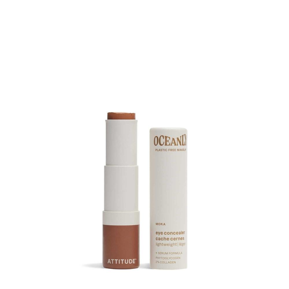 image:imageATTITUDE Oceanly Light Coverage Under Eye Concealer Stick Titanium DioxideFree EWG Verified PlasticFree Vegan amp Crueltyfree Makeup Caramel 02 OuncesMoka