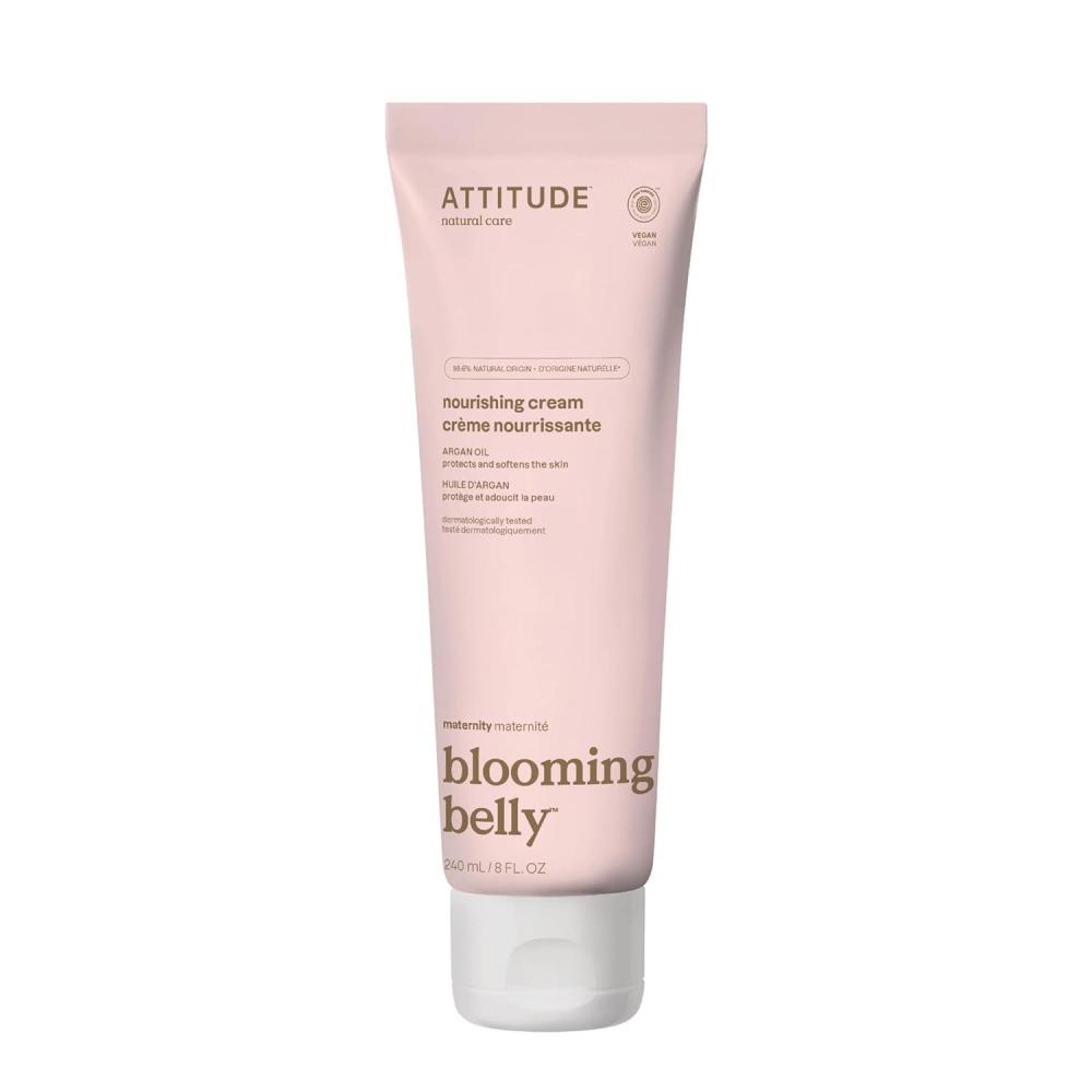 image:imageATTITUDE Pregnancy Nourishing Body Cream EWG Verified Dermatologically Tested Plant and MineralBased Vegan Maternity Products Argan Oil 8 Fl OzBody Cream