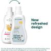ATTITUDE Baby Fabric Softener for Sensitive Skin, Plant and Mineral Based Ingredients, Vegan Household Products, Unscented, 35 Loads, 33.8 Fl Oz