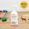ATTITUDE Baby & Kids Toy Cleaner Spray for Sensitive Skin, EWG Verified, Multi-Surface Cleaner for Toys, High Chairs & Play Areas, Naturally Derived, Vegan, Unscented, 27.1 Fl Oz(27.1 Fl Oz (Pack of 1))