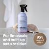 ATTITUDE Bathroom Cleaner Spray, EWG Verified, Plant-Based & Vegan, Safe for Bathroom Surfaces, Tiles, Tubs, Shower Walls, and Grout, Unscented, 27.1 Fl Oz(Lemon & Rosewood)