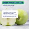 ATTITUDE Dish Soap Refill, EWG Verified, Plant-Based & Vegan Dishwashing Liquid, Naturally Derived, Olive & Coriander Scent, 135.3 Fl Oz(Green Apple & Basil)