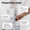 ATTITUDE Laundry Detergent with Essential Oils, EWG Verified, Vegan, Plant and Mineral-Based Ingredients, HE, Bulk Refill, 80 Loads, Geranium and Lemongrass, 67.6 Fl Oz(Lavender & Rosemary)