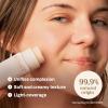 ATTITUDE Oceanly Light Coverage Foundation Stick, Titanium Dioxide-Free, EWG Verified, Plastic-Free, Vegan & Cruelty-free Makeup, Caramel, 0.42 Ounces(Cream)