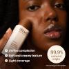 ATTITUDE Oceanly Light Coverage Foundation Stick, Titanium Dioxide-Free, EWG Verified, Plastic-Free, Vegan & Cruelty-free Makeup, Espresso, 0.42 Ounces(Espresso)