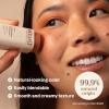ATTITUDE Oceanly Plastic-Free Lightweight Blush Stick, Titanium Dioxide-Free, EWG Verified, Vegan & Cruelty-free Makeup, Silky Pink, 0.3 Ounces(Ginger)