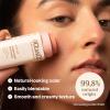 ATTITUDE Oceanly Plastic-Free Lightweight Blush Stick, Titanium Dioxide-Free, EWG Verified, Vegan & Cruelty-free Makeup, Silky Pink, 0.3 Ounces(Silky Pink)