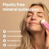 ATTITUDE Oceanly Tinted Oil Stick with SPF 30, EWG Verified, Plastic-Free, Broad Spectrum UVA/UVB Protection with Zinc Oxide, Universal Tint, Unscented, 0.3 Ounce(1 Ounce (Pack of 1))