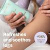 ATTITUDE Pregnancy Tired Legs Cream, EWG Verified, Dermatologically Tested, Plant and Mineral-Based, Vegan Maternity Products, Soothing and Refreshing Mint, 5 Fl Oz(5 Ounce (Pack of 1))