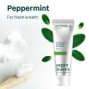 Attitude Fresh Breath Toothpaste with Fluoride, Peppermint Flavor, Vegan & Cruelty-Free, Sugar-Free, Plant & Mineral-Based Ingredients, Clean Oral Care, 4.2 Oz