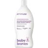 ATTITUDE Baby Bottle & Dish Soap, EWG Verified Bottle Cleaner, Fragrance Free & Dye Free, Removes Milk Residue & Grease, Vegan, Unscented, 33.8 Fl Oz(Sweet Lullaby)