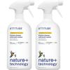 ATTITUDE Kitchen Cleaner Spray Refill, EWG Verified, Degreaser Spray to Cut Grease & Grime, Plant-Based & Vegan, Citrus Zest Scent, 67.6 Fl Oz(27.1 Fl Oz (Pack of 2))