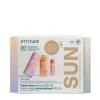 ATTITUDE Oceanly Suncare SPF 30 Routine Skincare Box Set, EWG Verified, Plastic-Free, Broad Spectrum UVA/UVB Protection with Zinc Oxide, Vegan, Unscented, Set of 3 Travel Size Sticks