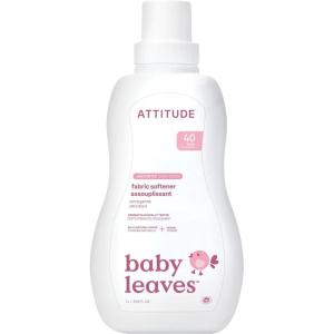 ATTITUDE Baby Fabric Softener, Plant and Mineral-Based Ingredients, HE Compatible, Vegan and Cruelty-free Laundry and Household Products, Sweet Lullaby, 40 Loads, 33.8 Fl Oz(Unscented)