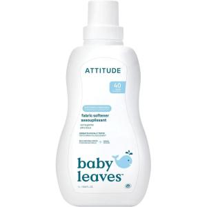 ATTITUDE Baby Fabric Softener, Plant and Mineral-Based Ingredients, HE Compatible, Vegan and Cruelty-free Laundry and Household Products, Sweet Lullaby, 40 Loads, 33.8 Fl Oz(Soothing Chamomile)