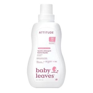 ATTITUDE Baby Laundry Detergent, EWG Verified, Plant and Mineral-Based Formula, HE Compatible, Vegan Household Products, Unscented, 35 Loads, 35.2 Fl Oz