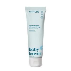 ATTITUDE Baby Lotion, EWG Verified Moisturizer, Dermatologically Tested Moisturizing Cream, Vegan and Cruelty-Free, Unscented, 16 Fl Oz(Good Night)
