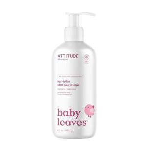 ATTITUDE Baby Lotion, EWG Verified Moisturizer, Dermatologically Tested Moisturizing Cream, Vegan and Cruelty-Free, Unscented, 16 Fl Oz(Unscented)
