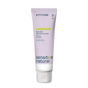 ATTITUDE Body Lotion for Sensitive Skin with Oat, EWG Verified, Dermatologically Tested, Vegan, Extra Gentle, Unscented, 16 Fl Oz(Sweet Jasmine)