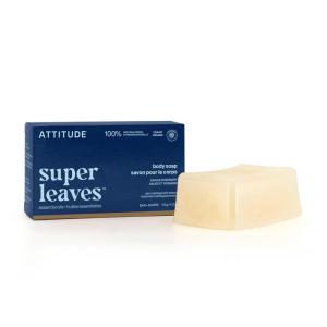 ATTITUDE Body Soap Bar, Natural Origin, Protects and Softens Dry Skin, Coconut & Olive Oils, For Men and Women, EWG verified & Vegan, Patchouli & Black Pepper, 4 Oz(Sage & Rosemary)