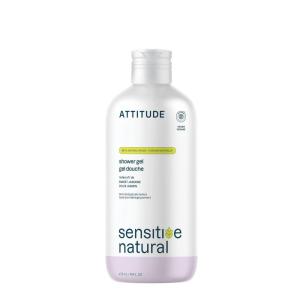 ATTITUDE Body Wash for Sensitive Skin with Oat, EWG Verified, Dermatologically Tested, Vegan, Extra Gentle, Unscented, 16 Fl Oz(Chamomile)