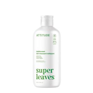 ATTITUDE Bubble Bath, EWG Verified, Plant and Mineral-Based, Dermatologically Tested, Vegan Body Care Products, Orange Blossom & Eucalyptus, 16 Fl Oz(Olive Leaves)