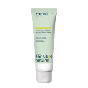 ATTITUDE Extra Gentle Hair Conditioner for Sensitive Dry Scalp, Soothing Oat, Naturally Derived Ingredients, Dermatologically Tested, Vegan Detangler, 8 Fl Oz(Nourishing)