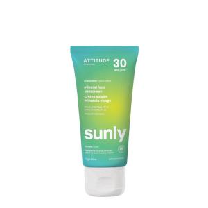 ATTITUDE Mineral Sunscreen with Zinc Oxide, SPF 30, EWG Verified, Broad Spectrum UVA/UVB Protection, Dermatologically Tested, Vegan, Orange Blossom, 5.2 Ounces(Unscented)