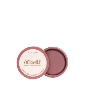 ATTITUDE Oceanly Eyeshadow, EWG Verified, Single Matte Cream Eyeshadow, Plastic-Free, Vegan Beauty and Makeup, Brown Sugar, 0.16 Fl Oz(Dusty Rose)