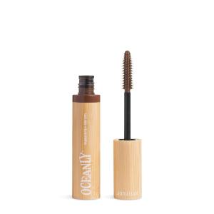 ATTITUDE Oceanly Serum Infused Mascara, EWG Verified, Eye Lash Serum, Length + Volume, Vegan Beauty and Makeup, Black, 0.24 Oz(Brown)