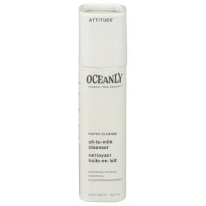 ATTITUDE Oceanly, Cleansing Stick Phyto Cleanse Oil To Milk, 1 Ounce