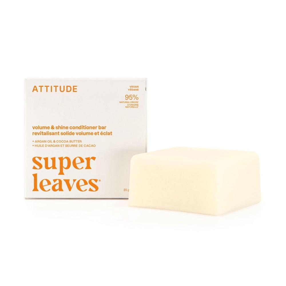 image:imageATTITUDE Nourishing Conditioner Bar Natural Origin For Dry and Dull Hair Avocado Oil amp Shea Butter Clean Ingredients Vegan Pear amp Amber Scent 3 Oz  B0F5X6J9SSVolume  Shine