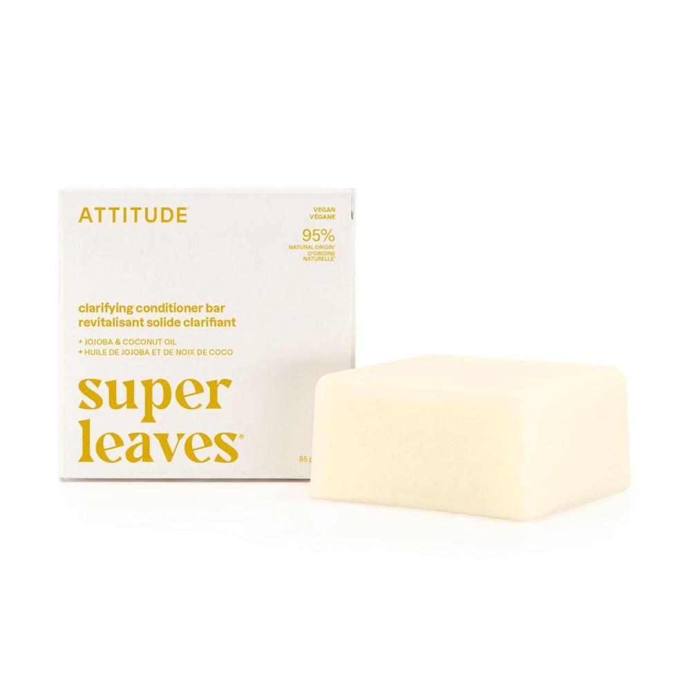 image:imageATTITUDE Nourishing Conditioner Bar Natural Origin For Dry and Dull Hair Avocado Oil amp Shea Butter Clean Ingredients Vegan Pear amp Amber Scent 3 Oz B0F5X6J9SSClarifying