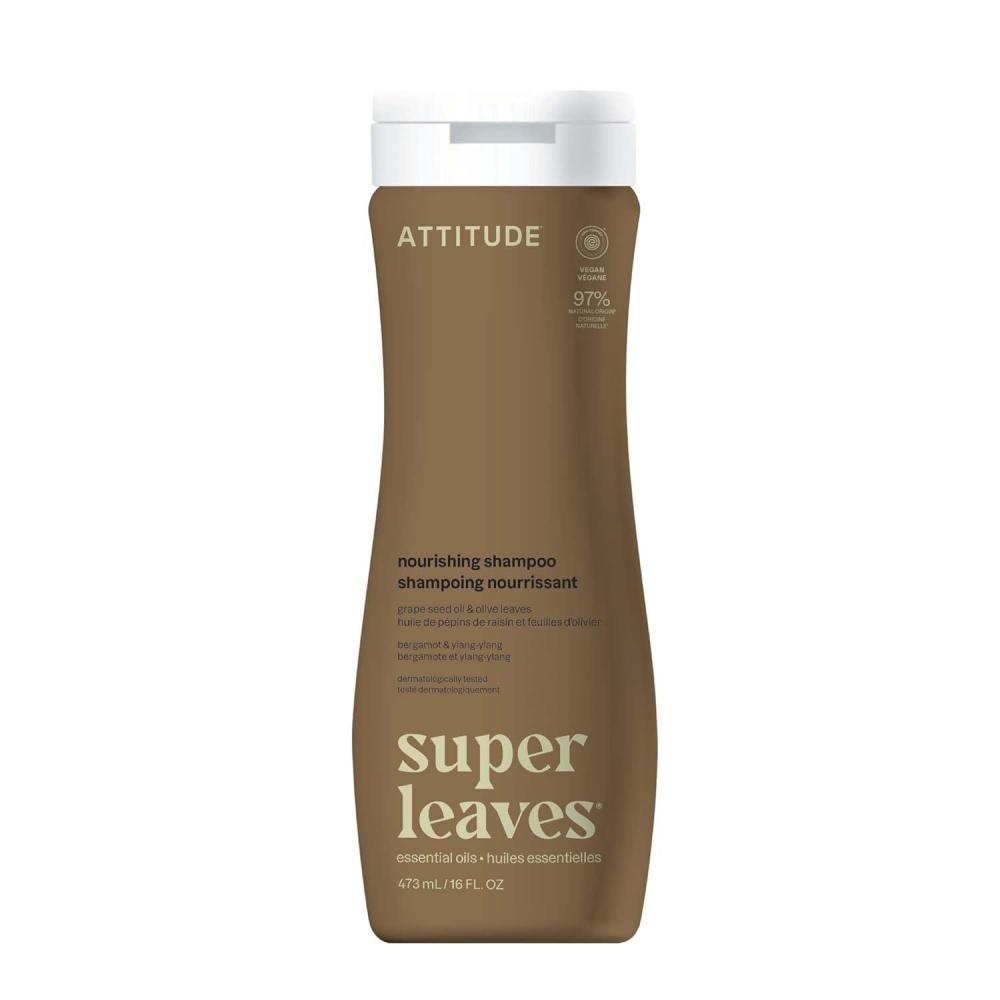 image:imageATTITUDE Volumizing Shampoo for Fine Thin amp Flat Hair Essential Oils EWG Verified Vegan Clean Beauty Hair Care Sage amp Rosemary 16 Fl OzNourishing  Bergamot  YlangYlang