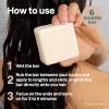 ATTITUDE Nourishing Conditioner Bar, Natural Origin, For Dry and Dull Hair, Avocado Oil & Shea Butter, Clean Ingredients, Vegan, Pear & Amber Scent, 3 Oz | B0F5X6J9SS(Strengthening)