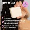 ATTITUDE Nourishing Conditioner Bar, Natural Origin, For Dry and Dull Hair, Avocado Oil & Shea Butter, Clean Ingredients, Vegan, Pear & Amber Scent, 3 Oz | B0F5X6J9SS(Moisture Rich)
