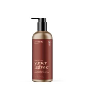 ATTITUDE 2-in-1 Body Wash and Hair Shampoo, EWG Verified Shower Gel, Dermatologically Tested, Made with Naturally Derived Ingredients, Vegan Personal Care, Patchouli and Black Pepper, 67.6 Fl Oz(Bergamot & Ylang Ylang)