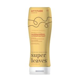 ATTITUDE Nourishing Conditioner for Curly Hair with Moringa Oil, Vegan and Naturally Derived, 3a, 3b, 3c Curl Type, Provides Lightweight Moisture to Curls, 16 Fl Oz(Curl Nourishing)