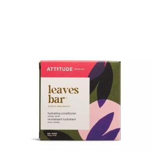 ATTITUDE Nourishing Conditioner Bar, Natural Origin, Repair and Protect, Avocado oil & Shea Butter, Vegan, Sandalwood, 4 Oz(Herbal Musk)