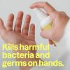 ATTITUDE Hand Sanitizer Spray for Adults and Kids, EWG Verified, Kills Bacteria and Germs, Vegan, Lemon Leaves, 3.38 Fl Oz (Spray Bottle) (Pack of 6)(Lemon Leaves)