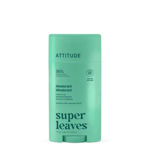 ATTITUDE Aluminum Free Deodorant, Natural Origin Ingredients, EWG Verified, Odor Control With Baking Soda, Twist & Glide, Dermatologically Tested, Vegan, Orange Blossom & Eucalyptus, 2.64 Oz(Sage & Rosemary)