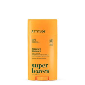 ATTITUDE Aluminum Free Deodorant, Natural Origin Ingredients, EWG Verified, Odor Control With Baking Soda, Twist & Glide, Dermatologically Tested, Vegan, Orange Blossom & Eucalyptus, 2.64 Oz(Orange Blossom & Eucalyptus)